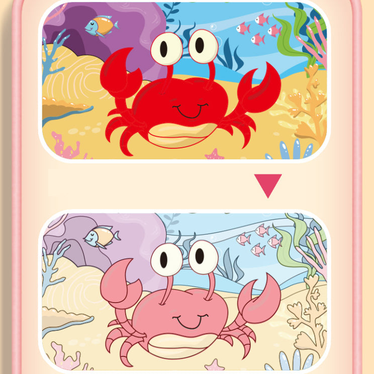 Hatwoo 1 Pack Random Style Magic Water Book With Pen (Random Color), Educational Magic Water Painting Book, Reusable Graffiti Filling Book, Christmas Gift